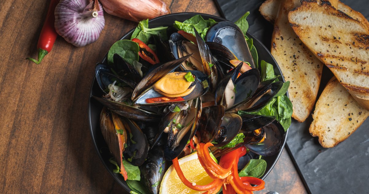 Flex your mussels for a delicious treat